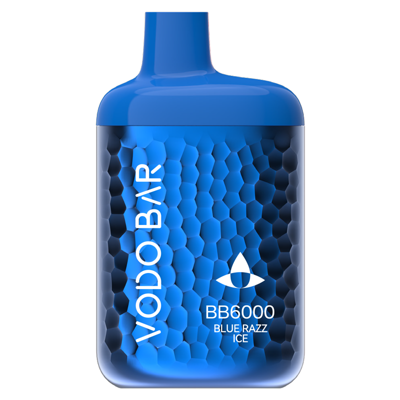 GreenVape VODO BAR BB6000 BLUE-RAZZ-ICE